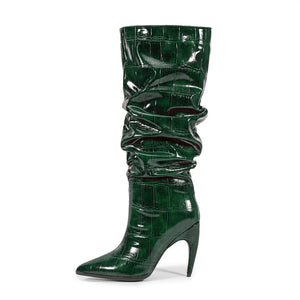 Opulessa Auburnyx Alligator Event Boots