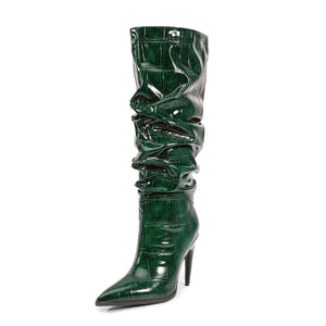 Opulessa Auburnyx Alligator Event Boots