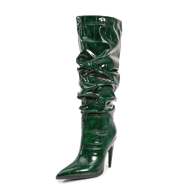 Opulessa Auburnyx Alligator Event Boots