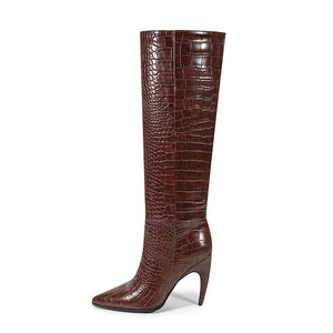 Opulessa Auburnyx Alligator Event Boots