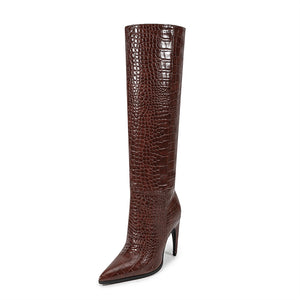 Opulessa Auburnyx Alligator Event Boots