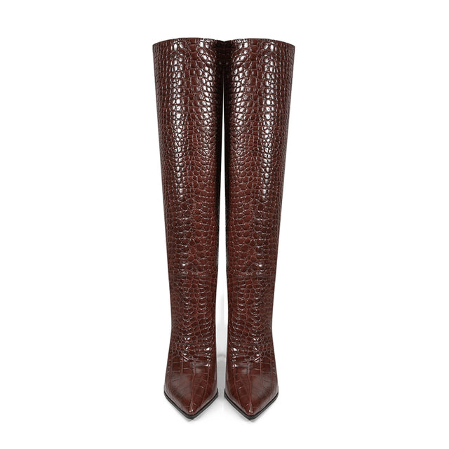 Opulessa Auburnyx Alligator Event Boots