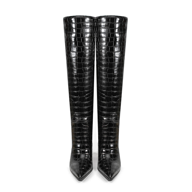 Opulessa Auburnyx Alligator Event Boots