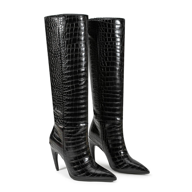 Opulessa Auburnyx Alligator Event Boots