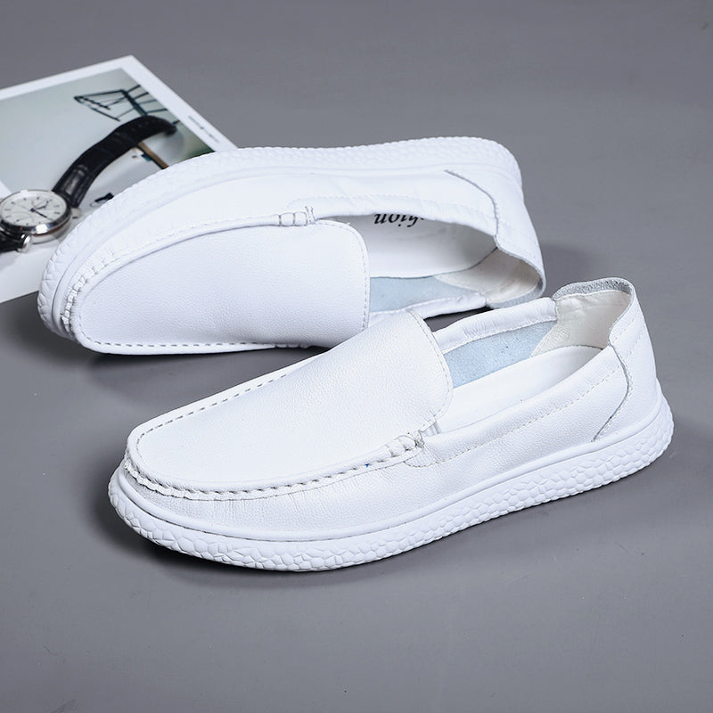 Elegant CrocTex Slip-On Loafers