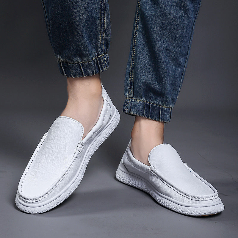 Elegant CrocTex Slip-On Loafers