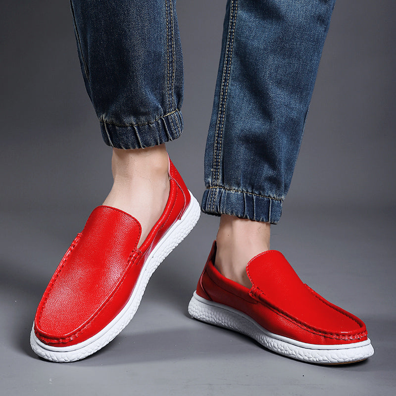 Elegant CrocTex Slip-On Loafers