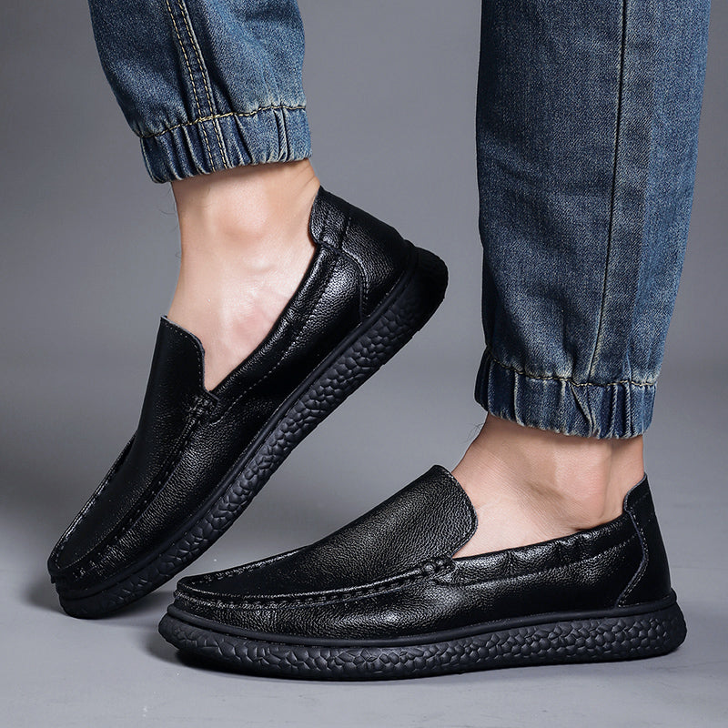 Elegant CrocTex Slip-On Loafers