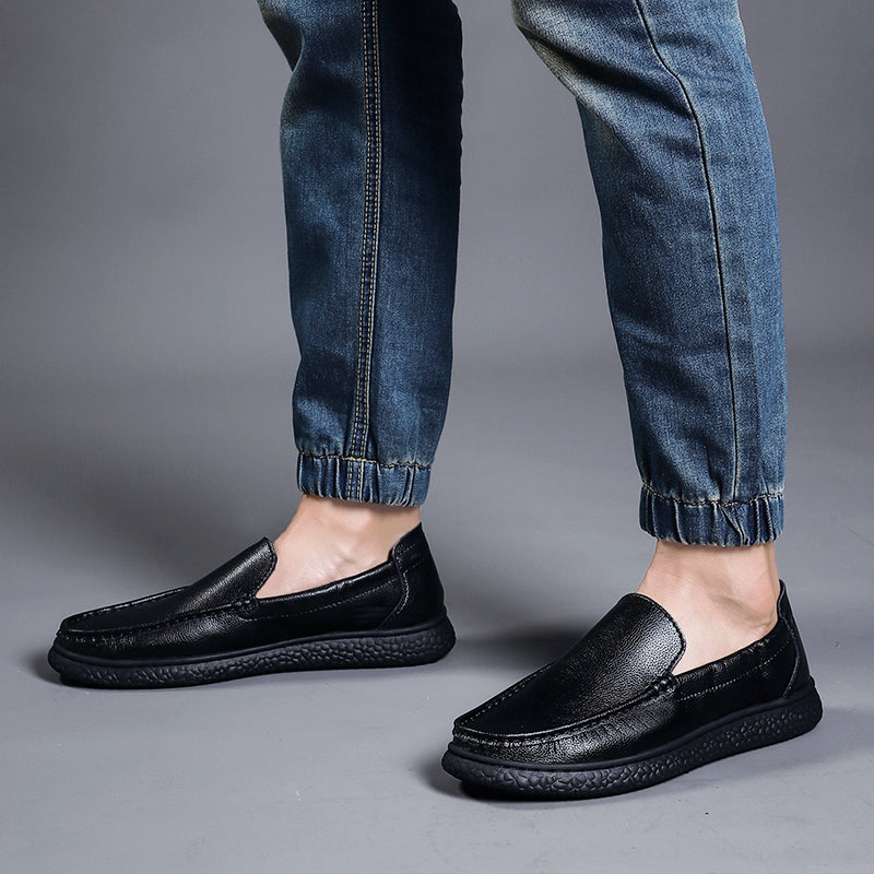 Elegant CrocTex Slip-On Loafers