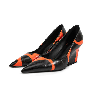 Artistic Multi-Color Exotic Stiletto Heels