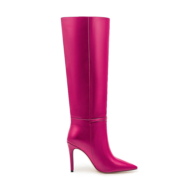 Luxe Chic Winter High Heeled Boots