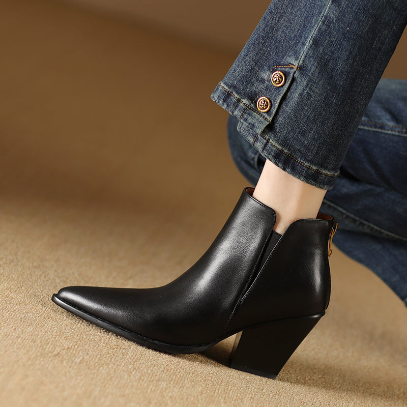 CrocStrut 7.5cm Heel Slip-Ons Ankle Boots