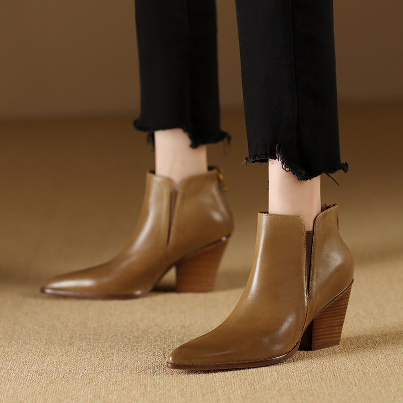 CrocStrut 7.5cm Heel Slip-Ons Ankle Boots