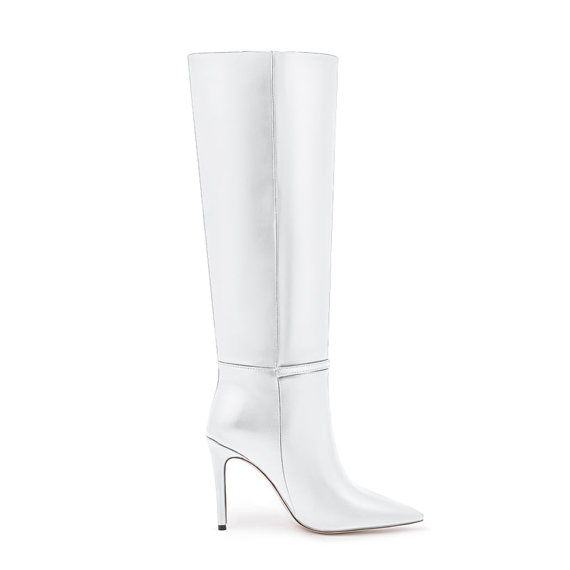 Luxe Chic Winter High Heeled Boots