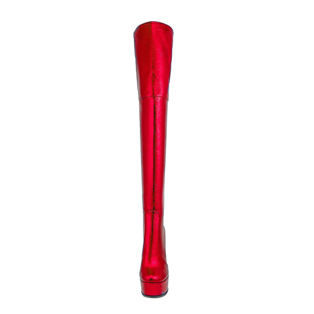 Veltique Wedding Slip Boots