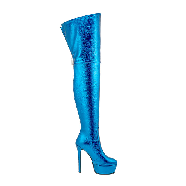 Veltique Wedding Slip Boots
