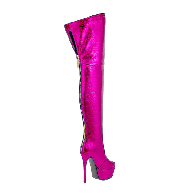 Veltique Wedding Slip Boots