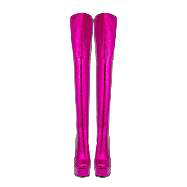 Veltique Wedding Slip Boots