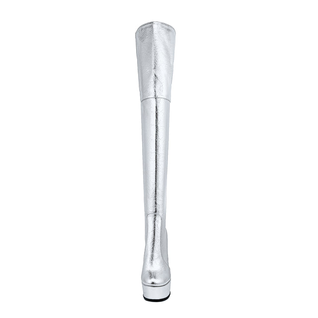 Veltique Wedding Slip Boots