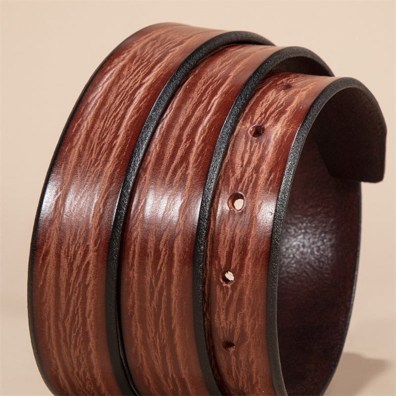 Artisan Crafted Cowskin Belt