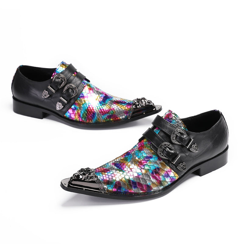 ChicLeather Slip-on Dress Shoes