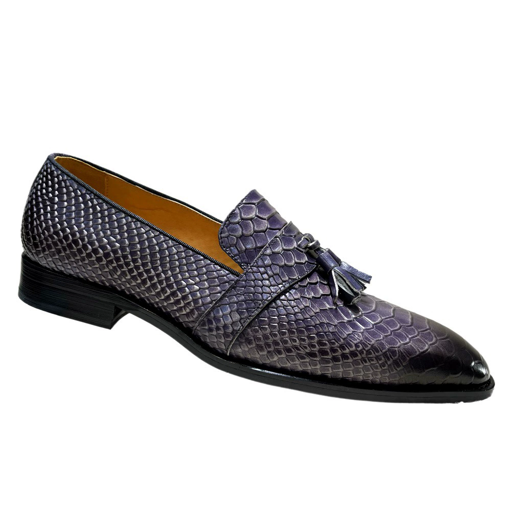 Ebonique  Croctex Elegant Slip-ons
