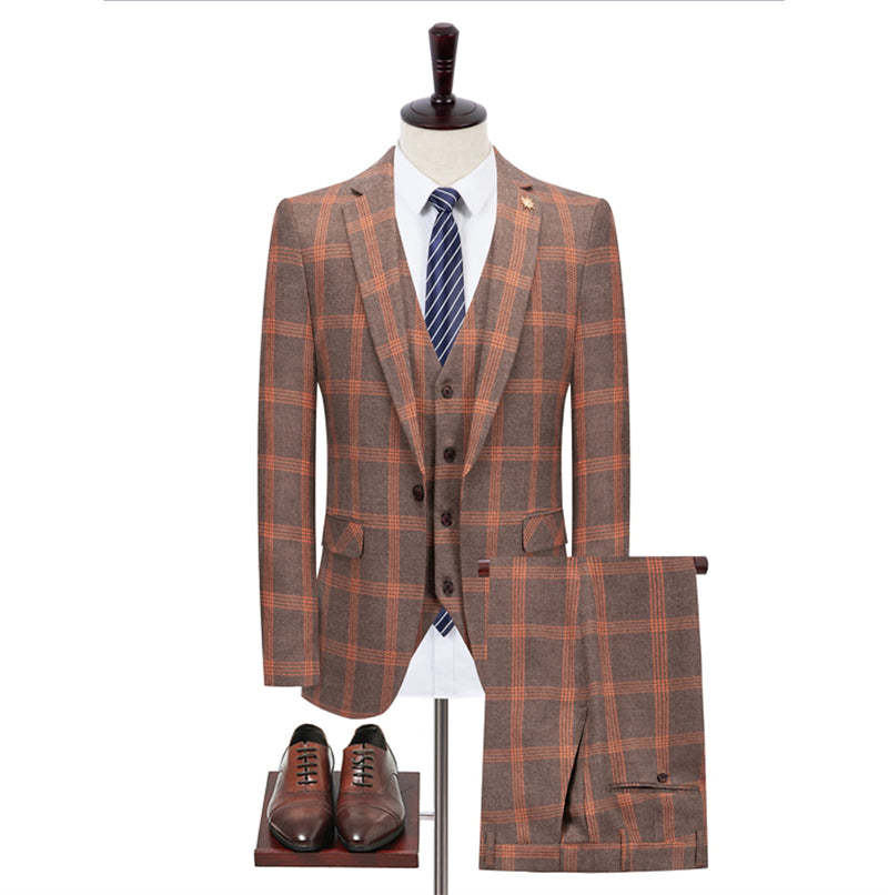 ExoticaLux Skinny 3-Piece Suit