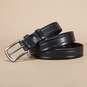 Artisan Crafted Cowskin Belt