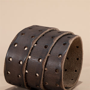 Lux Cowskin Men's Belt