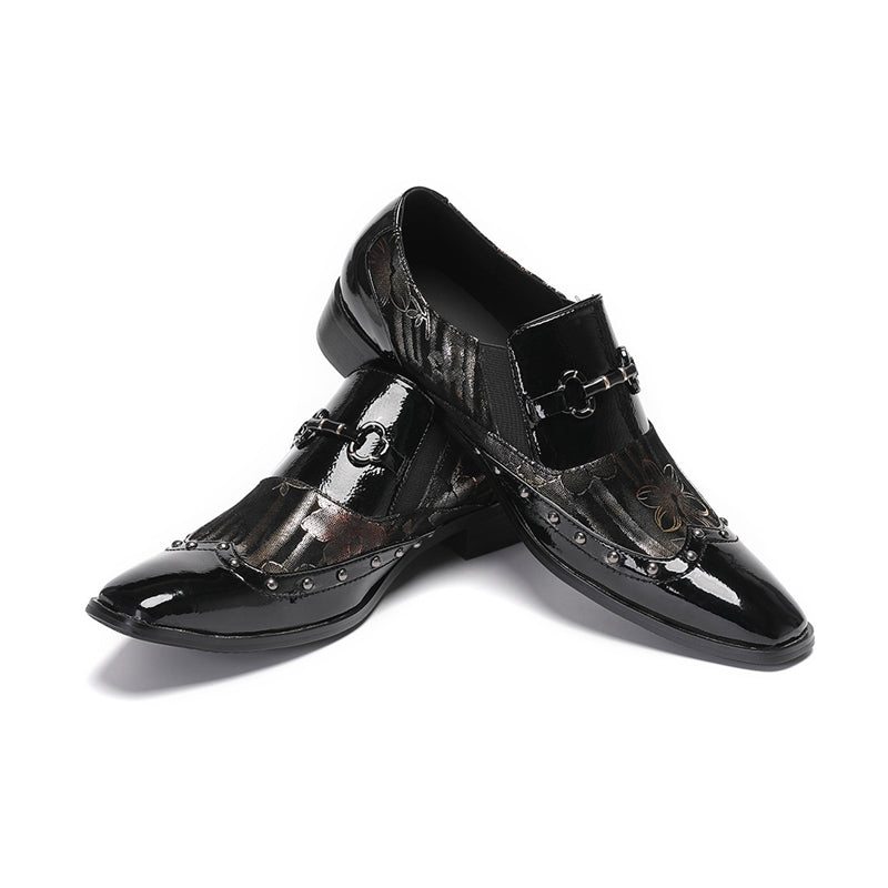 ChicLeather Slip-on Dress Shoes