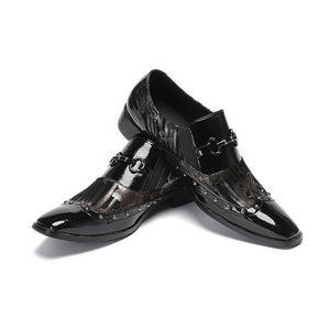 ChicLeather Slip-on Dress Shoes