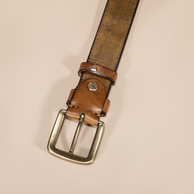 Lux Cowskin Men's Belt