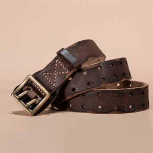 Lux Cowskin Men's Belt