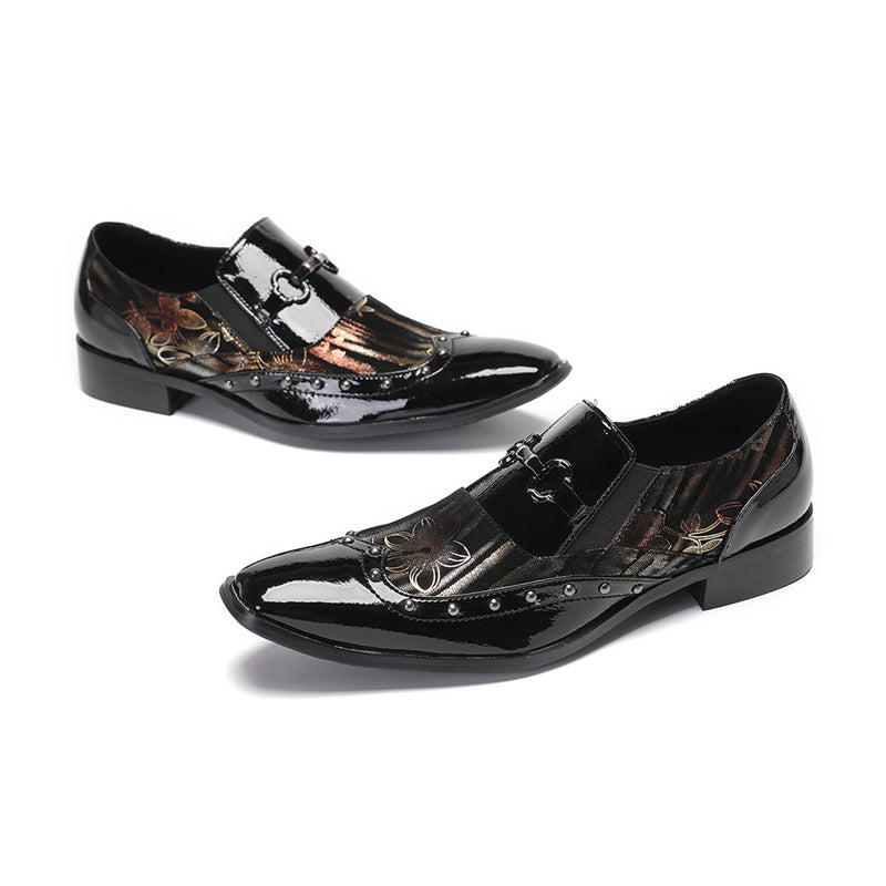 ChicLeather Slip-on Dress Shoes