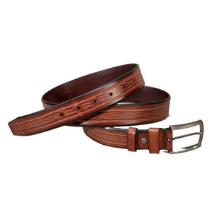 Artisan Crafted Cowskin Belt