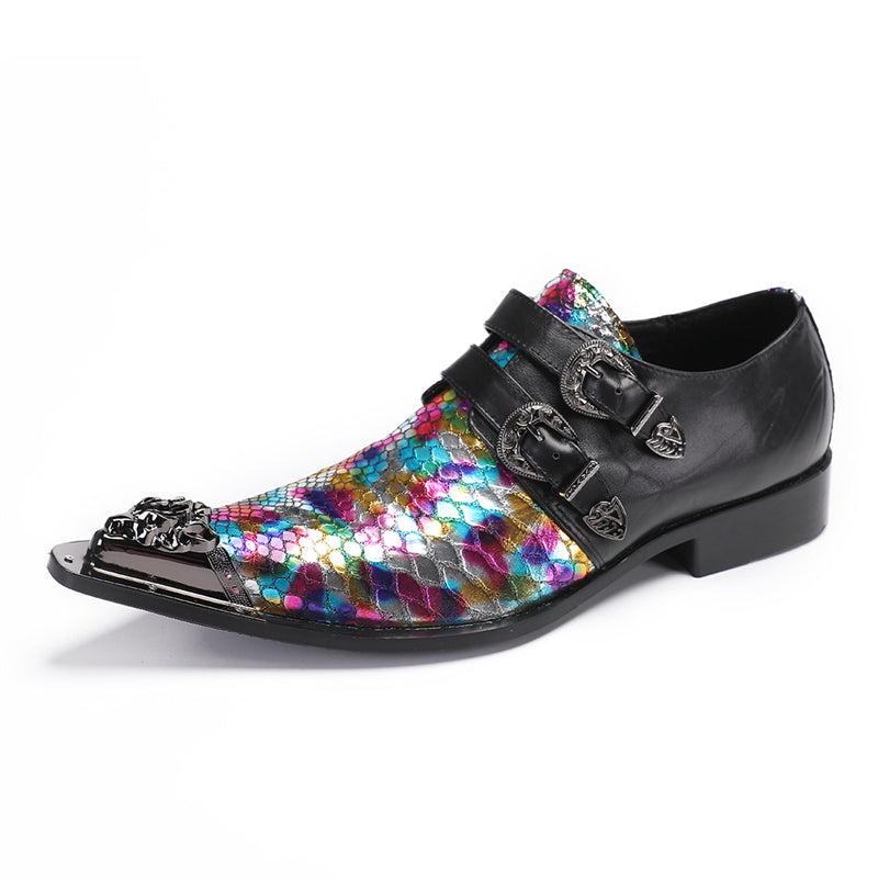 ChicLeather Slip-on Dress Shoes