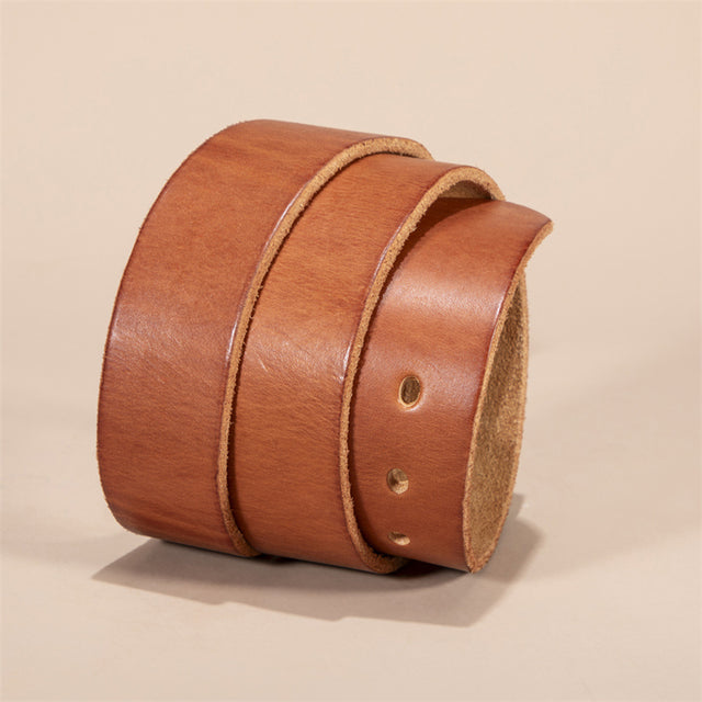 Artisan Crafted Cowskin Belt