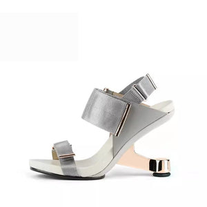 Veltique Buckle Heels Elegance