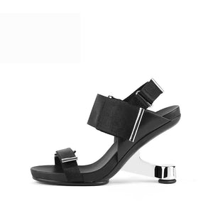 Veltique Buckle Heels Elegance