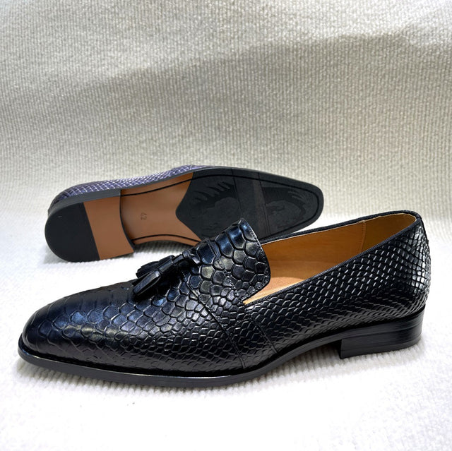 Ebonique  Croctex Elegant Slip-ons