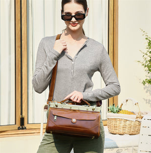 Serpatura Office Zip Crossbody Bag