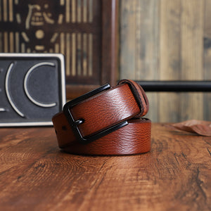 Artisan Crafted Cowskin Belt