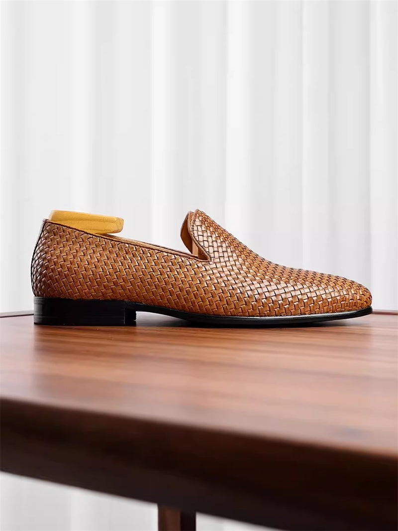 Noirelle Croco Luxe Lace-Ups