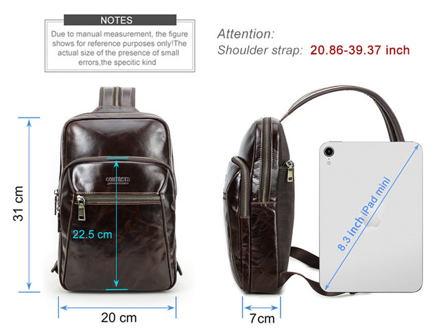 CrocoLux Zipper Softback Fashionable Backpack