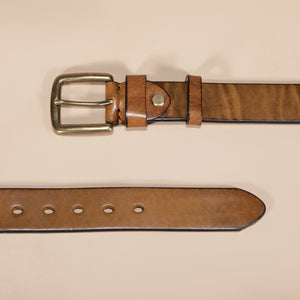 Lux Cowskin Men's Belt