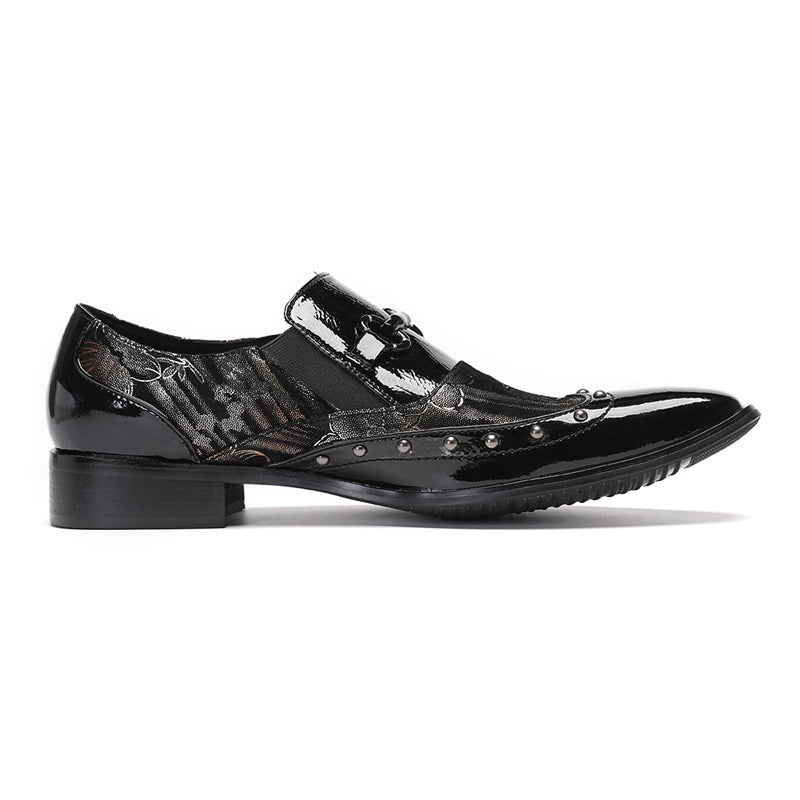 ChicLeather Slip-on Dress Shoes