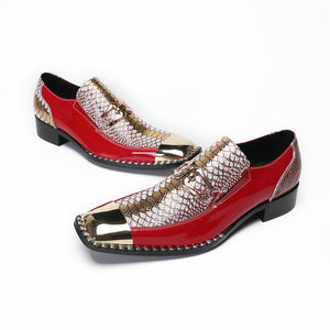 ChicLeather Slip-on Dress Shoes