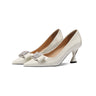 RetroLuxe Classy Leather Stiletto Pumps