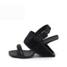 Chicfashion Cow Leather Peep Toe  Sandals