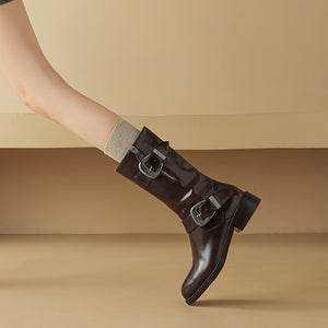 Marbelleve Slip Ankle Boots